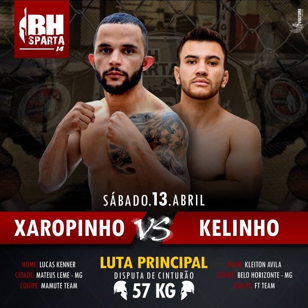 Kelinho Ávila listed as main event fighter on an official Muay Thai championship fight card