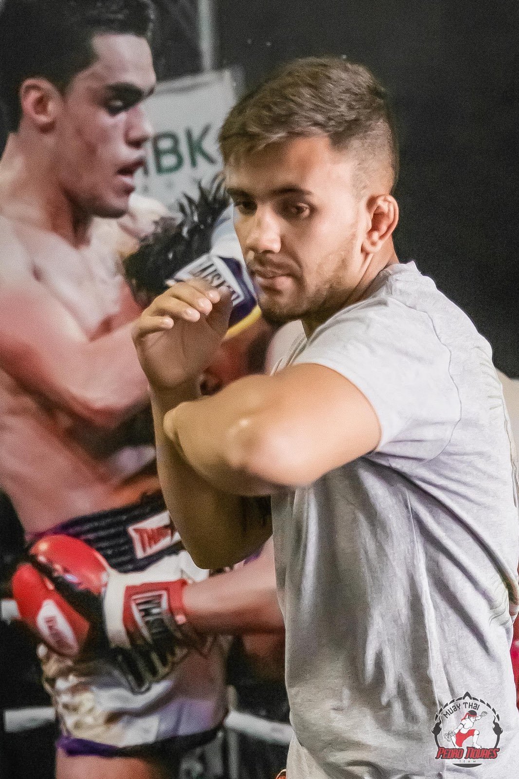 Kelinho Ávila focused during personal training